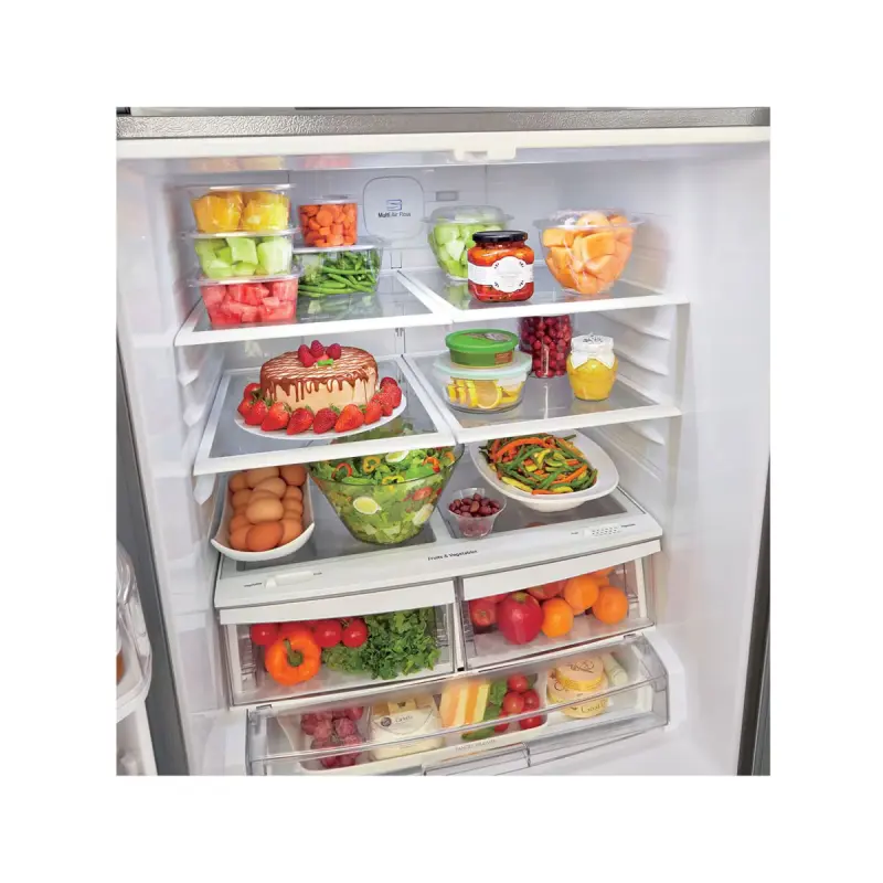 REFRIGERADORA FRENCH DOOR 22P³ SMART INVERTER MULTI AIR FLOW GM22BGP